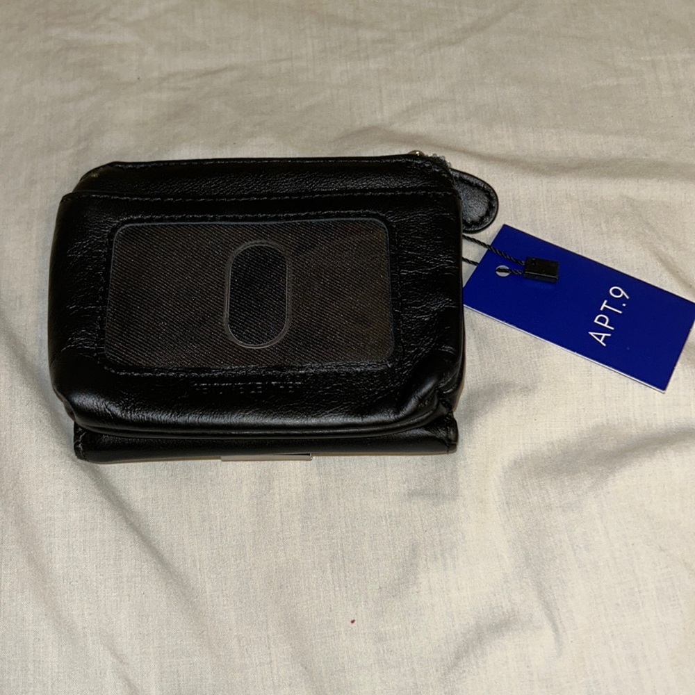 Apt 9. Lambskin Mini Wallet